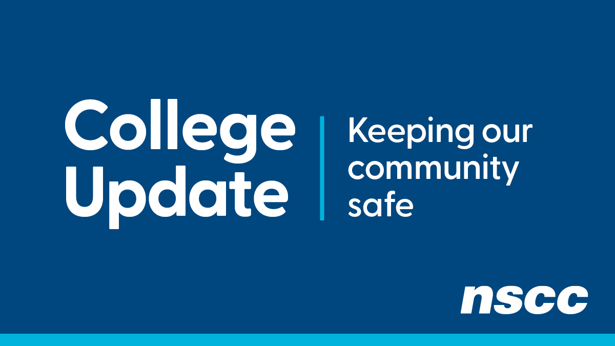 Due to the spike in COVID-19 cases, we are making some changes for the remaining days before the holiday break to keep our students, employees and community safe. 
➡️ Read the full update and details: nscc.ca/covid19/colleg…