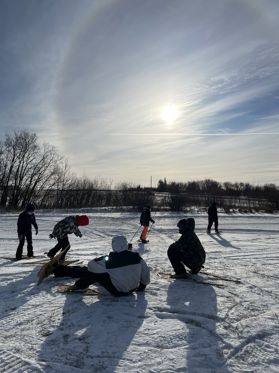<a href="/SchoolMacdonald/">Macdonald School</a> Grade 7/8/9 Outdoor Ed braved the cold weather &amp; headed out to find some of that snow that fell yesterday!
#outdoored #saskwinters <a href="/GSSD204/">Good Spirit SD</a>