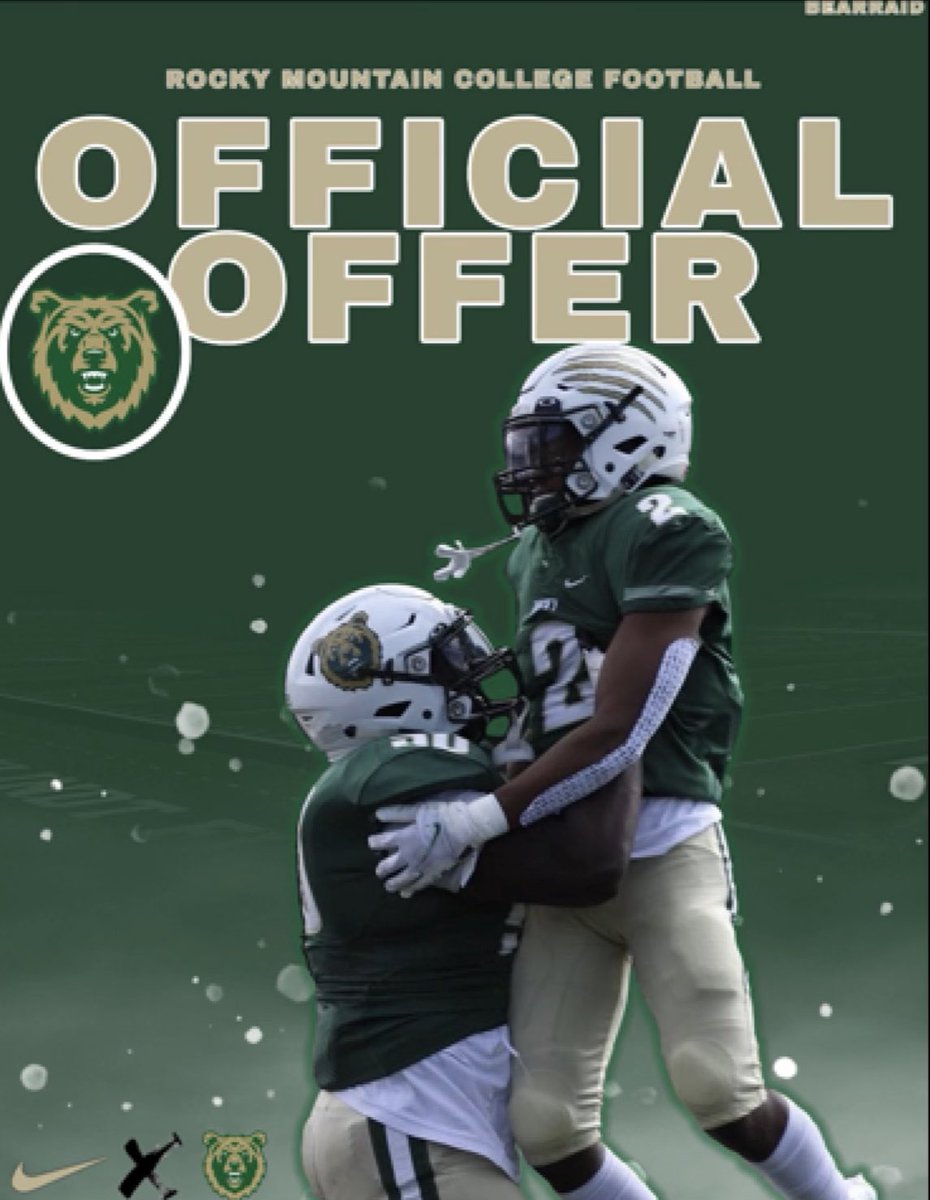 After a great visit <a href="/Rocky_Football/">Rocky Football</a> I am beyond thankful and blessed to have received a offer to continue my football career!!! <a href="/Coach_Dunning/">Joe Dunning</a> <a href="/Coach_Stutz/">Chris Stutzriem</a>