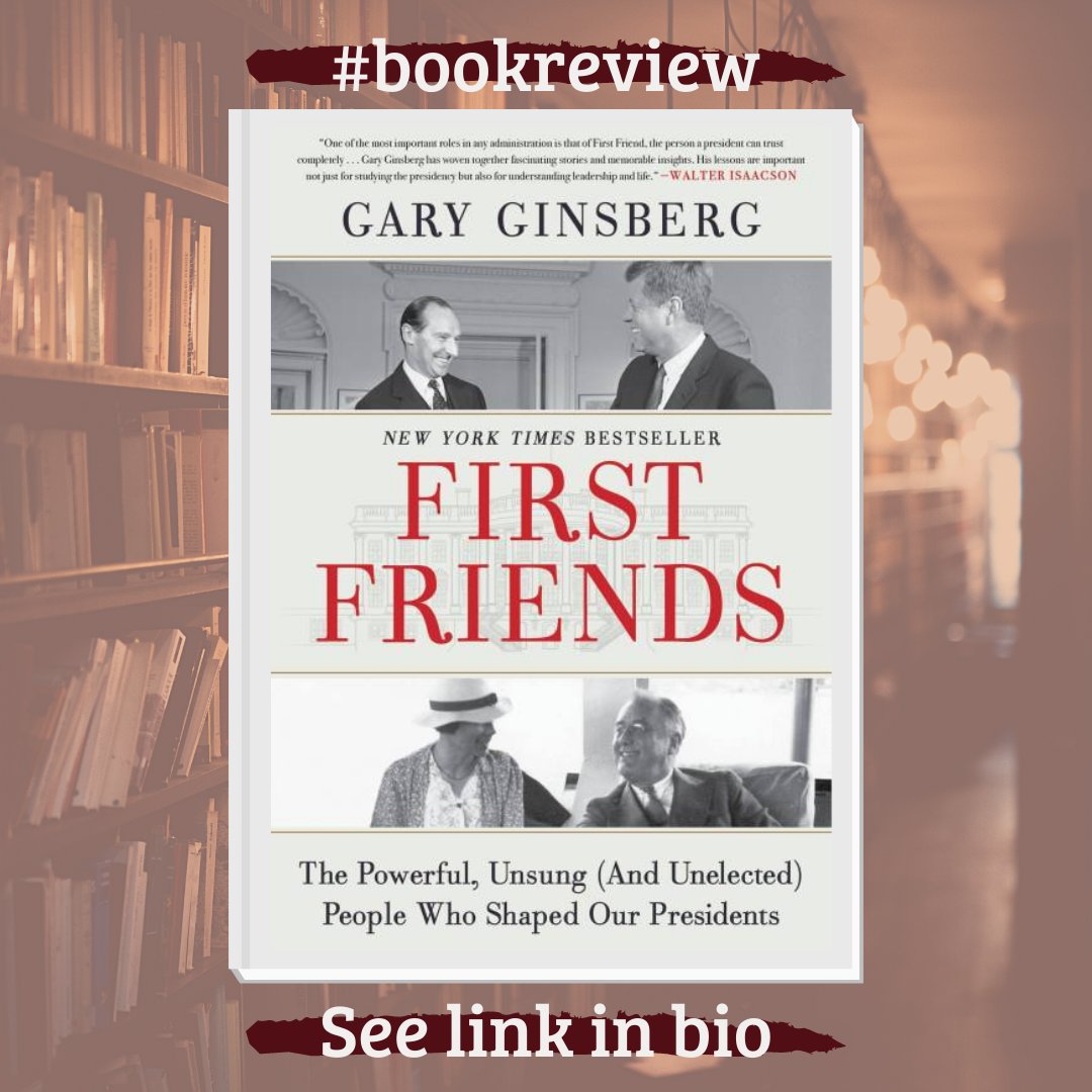 McCombsonMain's tweet photo. Borrow a book from a library - in this case @Oleanpublibrary - and you may end up giving it a 5 star review!
First Friends by @GaryLeeGinsberg, from @twelvebooks
https://t.co/UAfXvoMRxA
#BookReview #SupportYourLocalLibrary #FirstFriends #AmericanHistory #AmericanPresidents https://t.co/2dm9TYI7xe