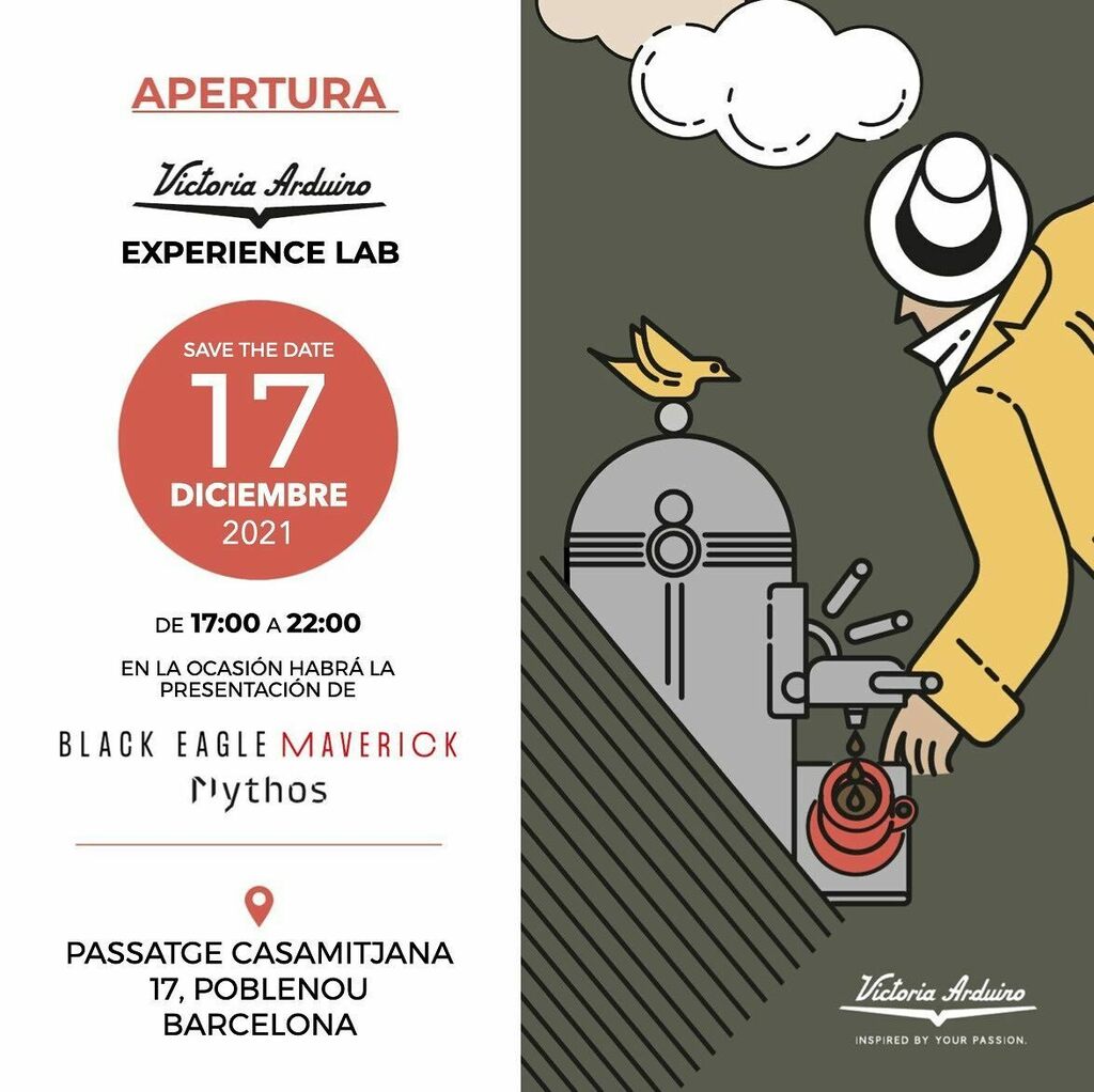 BARISTAMAGAZINE's tweet photo. Congratulations to our friends at Simonelli Group on the opening of their Victoria Arduino Experience Lab in Barcelona, Spain! You’re invited to attend the launch party on December 17 at 5 p.m.!
#simonelligroup #victoriaarduino #nuovasimonelli #espre… https://t.co/YS2FmaIdLT https://t.co/oSDKYKmYjT