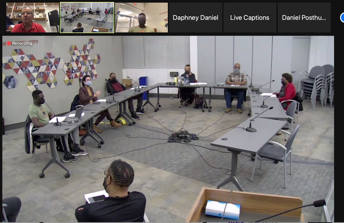 elfjcgc's tweet image. Proud to make a presentation to the #truthcommission of @CityOfIowaCity 
They can make a tremendous contribution to justice exposing the serious human rights violations resulting from structural #racism.