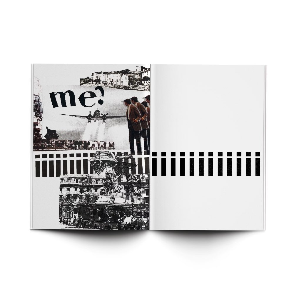 wake up make concept zine spreads repeat