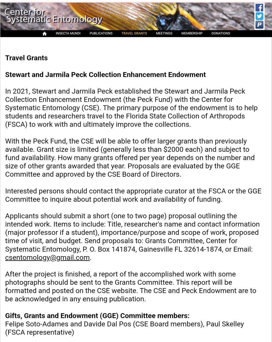 Florida State Collection of Arthropods tweet media