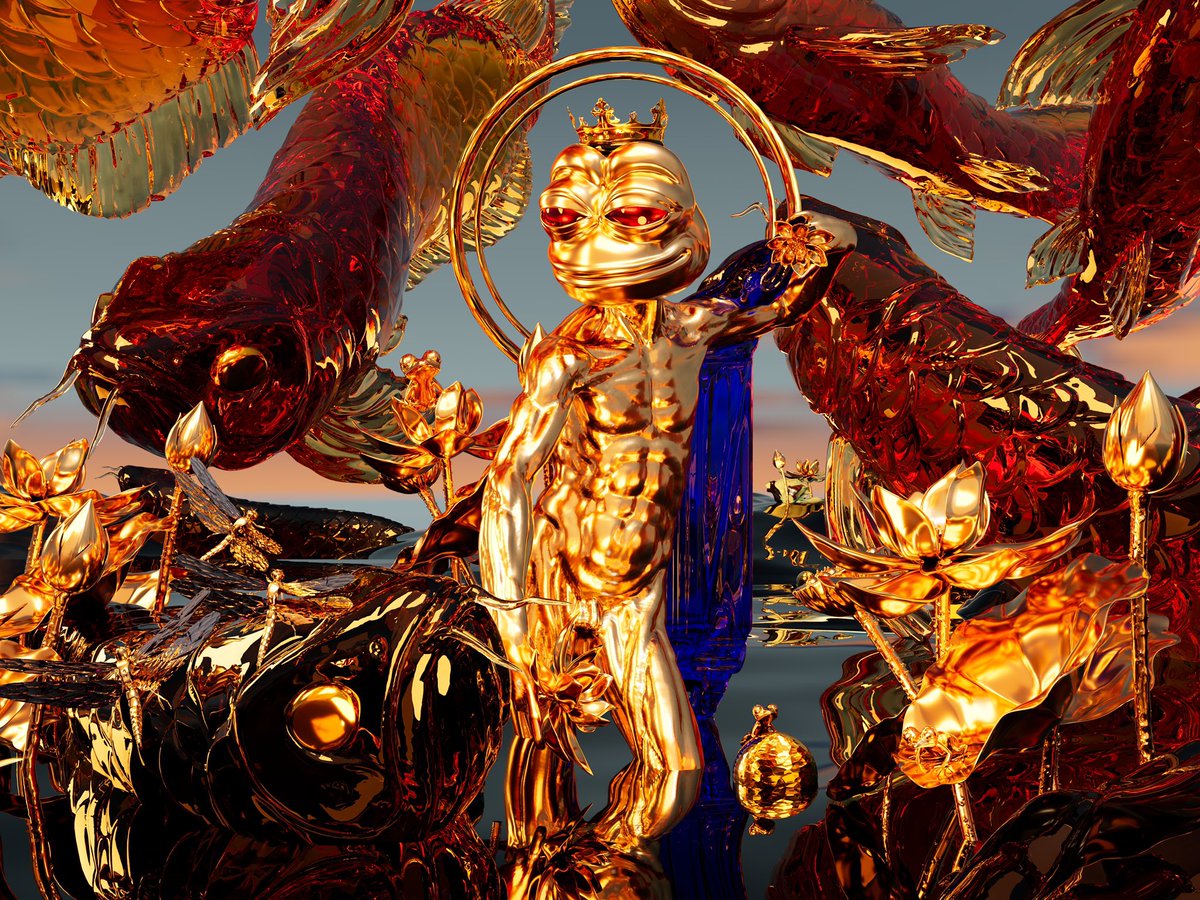What a week this has been! Got the first bid on ’The Frog Prince’ before I could even share it with you all!🥲🙌🏼 
Thank you so much <a href="/jaggedsoft/">jagged</a> for trusting in my work! You just made my day!😄✨☀️
foundation.app/@chanse
#NFTCommunity #nftcollectors #WAGMI