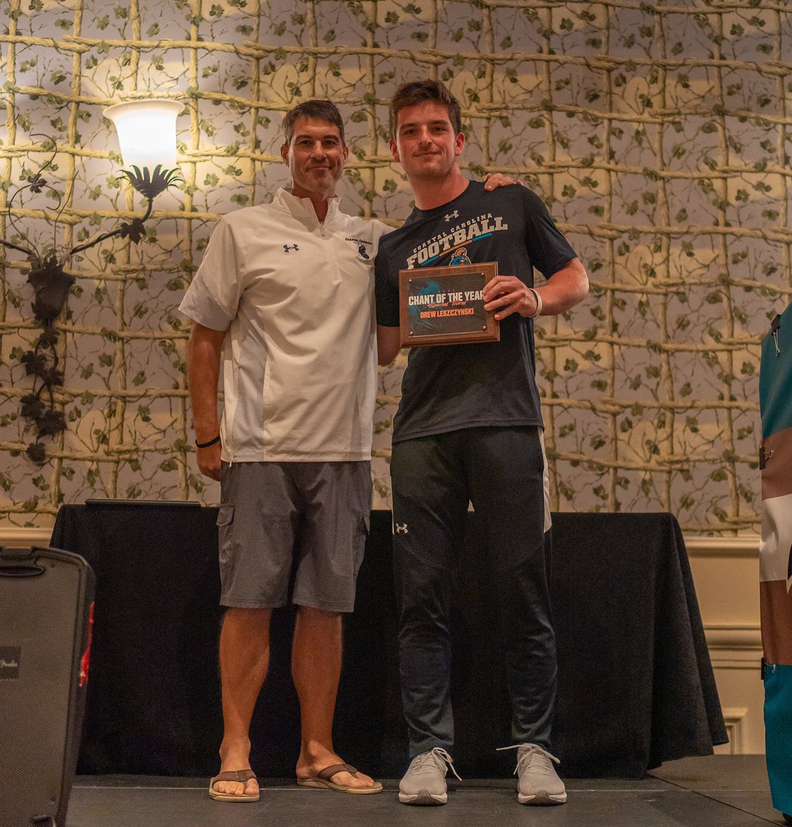 Chant Team Defensive MVPs: Mark Milnac &amp; Shon Brown
Chant Team Special Teams MVP: Drew  Leszczynski