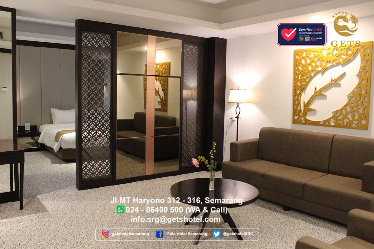 getshotelSRG's tweet image. Either for business or leisure, we are striving to give you the most comfortable stay experience while you are away from home. 

For info &amp;amp; reservation:
GETS Hotel Semarang
Jl MT Haryono 312 - 316 
024 86400 500

#comfortroom #getshotelsemarang #hotelsemarang #hotelhitssemarang