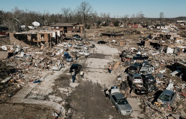 ncvoteharper's tweet photo. #Kentucky is still picking itself up after a devastating #tornado. 
May God’s Grace bid them courage and strength in the difficult journey of rebuilding and recovery, and offer healing to those who lost someone. 

#TheRepublicanDifference https://t.co/6Cjk9J4DPM