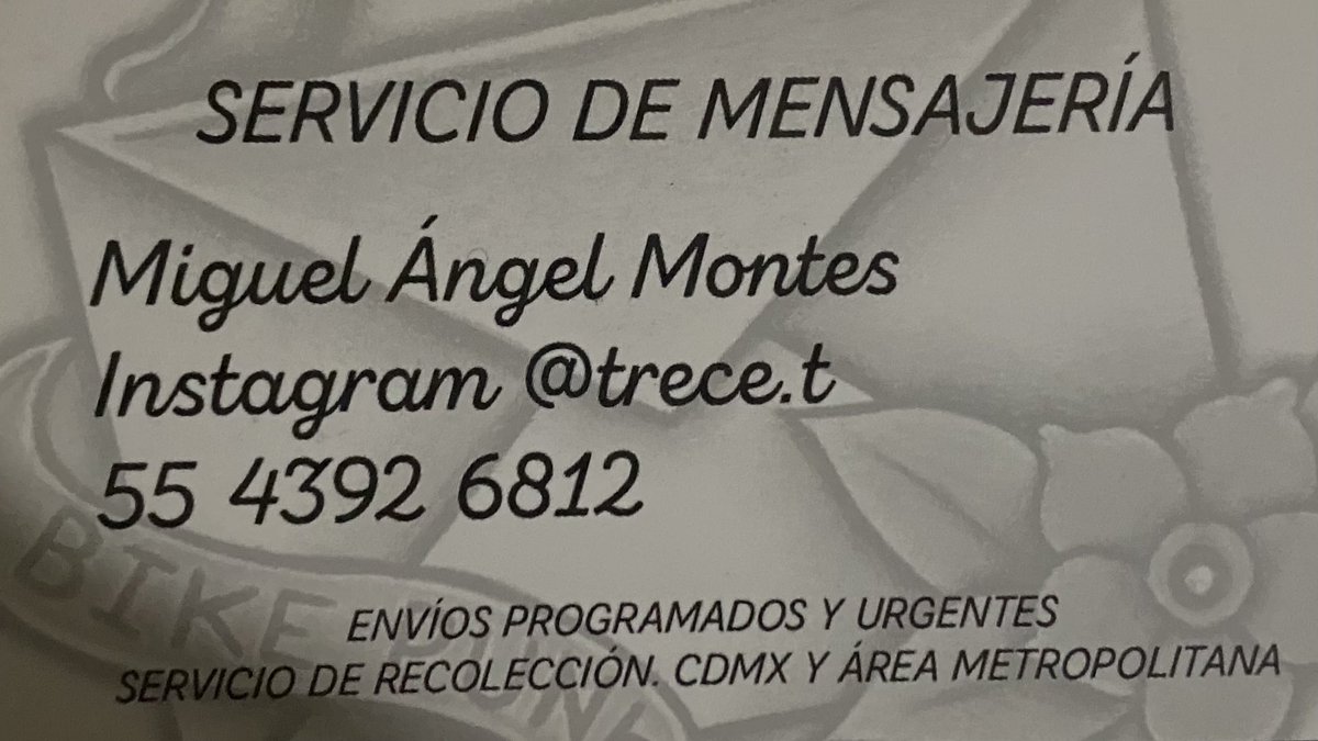 full_dfhc's tweet photo. Hace poco recibí un paquete que me enviaron con este compa, un muy buen servicio para quien necesita mensajería, no duden en mandarle mensaje #BikePunk 🚴🏽 https://t.co/mvNA7bNwcW