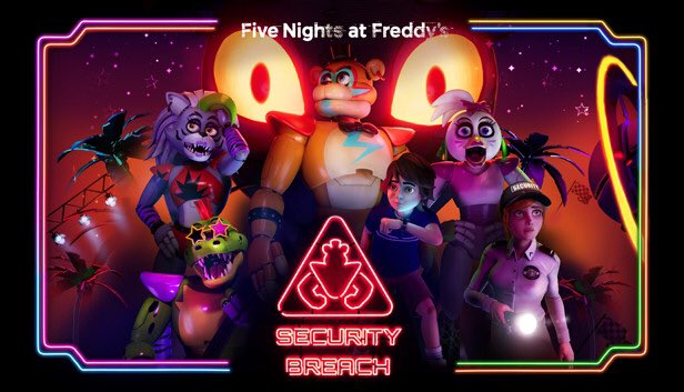 01 Personagem Five Nights At Freddy's Security Breach Funko