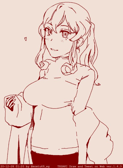 ゴトもニット着て 