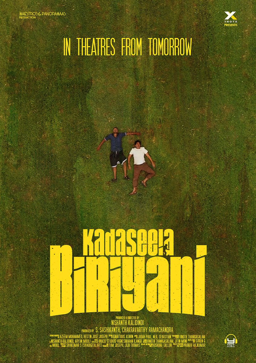 #KadaseelaBiriyani Refreshing, a well made gritty revenge thriller with dark humour.

Don't miss it, streaming in Netflix!