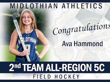 1/2..’Twas the night before Winter  Break <a href="/GoMidlo/">Midlothian HS</a> and we salute our 🏒🏒<a href="/TeamMidloHockey/">Midlothian Field Hockey</a> All Region 5C 1st, 2nd &amp; 3rd team members. Way to go ladies &amp; we are so proud of you💙💛 <a href="/cfieldsports/">chesterfieldsports (from RVA Sports Network)</a> <a href="/beccajlowe_24/">Rebecca Lowe</a>
