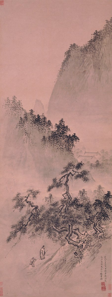 🏞️#MuseumMomentofZen

👣Take it slow. We will make it.

春山积翠图轴 明 戴进 
Lushness in Spring, Dai Jin (1388-1462), Ming dynasty