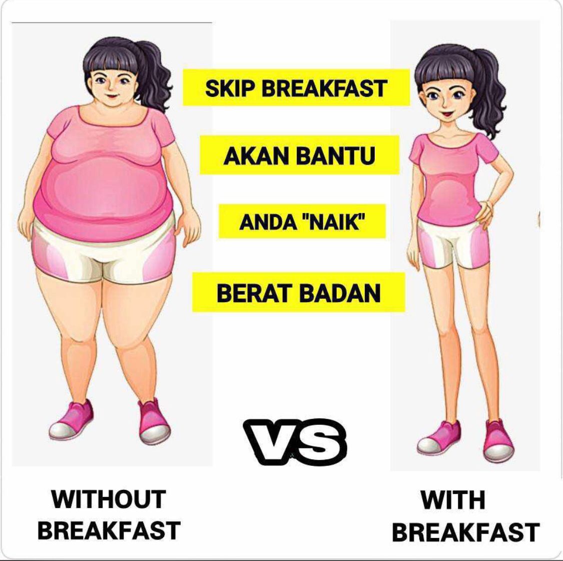 ZafirahAliah1's tweet photo. Dah breakfast Ker belum korang??
Syarat nak Bantu turun berat.
- Ambik sarapan.
- sarapan Yang sihat.
- Ambik awal pagi. Limit 10pagi .
- rendah kalori,rendah gula ,rendah lemak.

Moga bermanfaat yer. Keep it up . Don't be debab( ustaz norazman)✅
RT dan follow. Tq https://t.co/qdqjfVjOQx