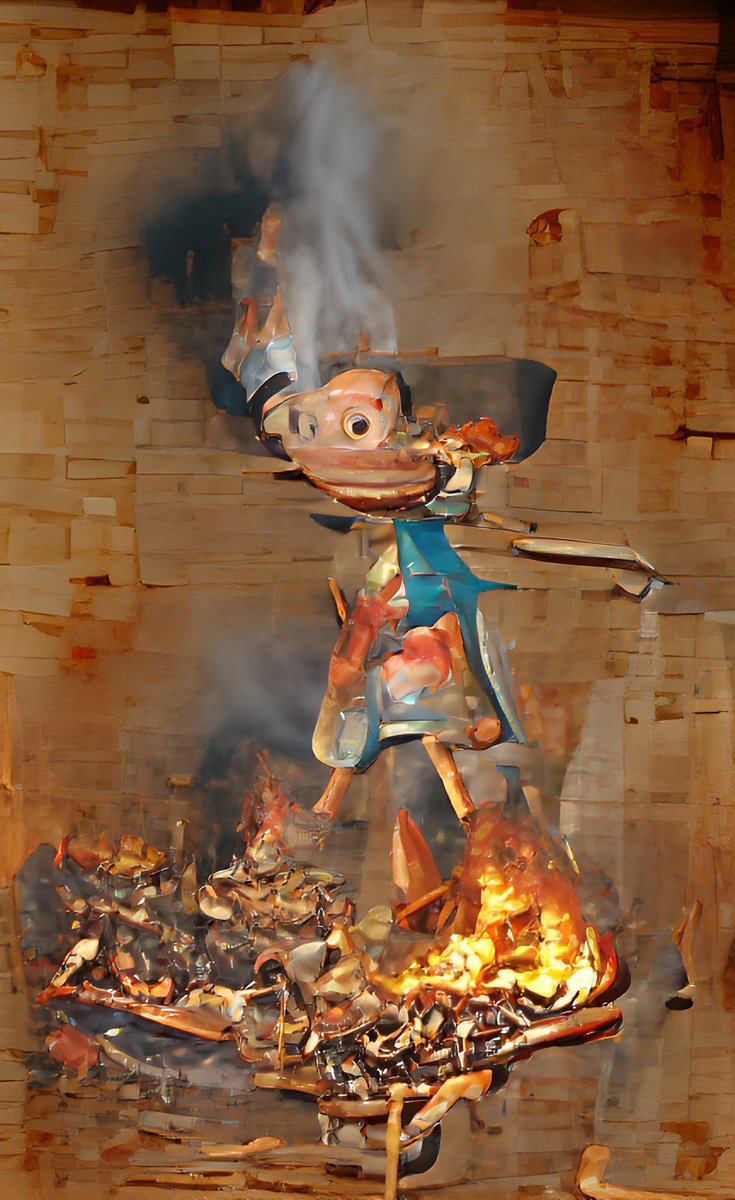 Disturbing AI Art tweet media