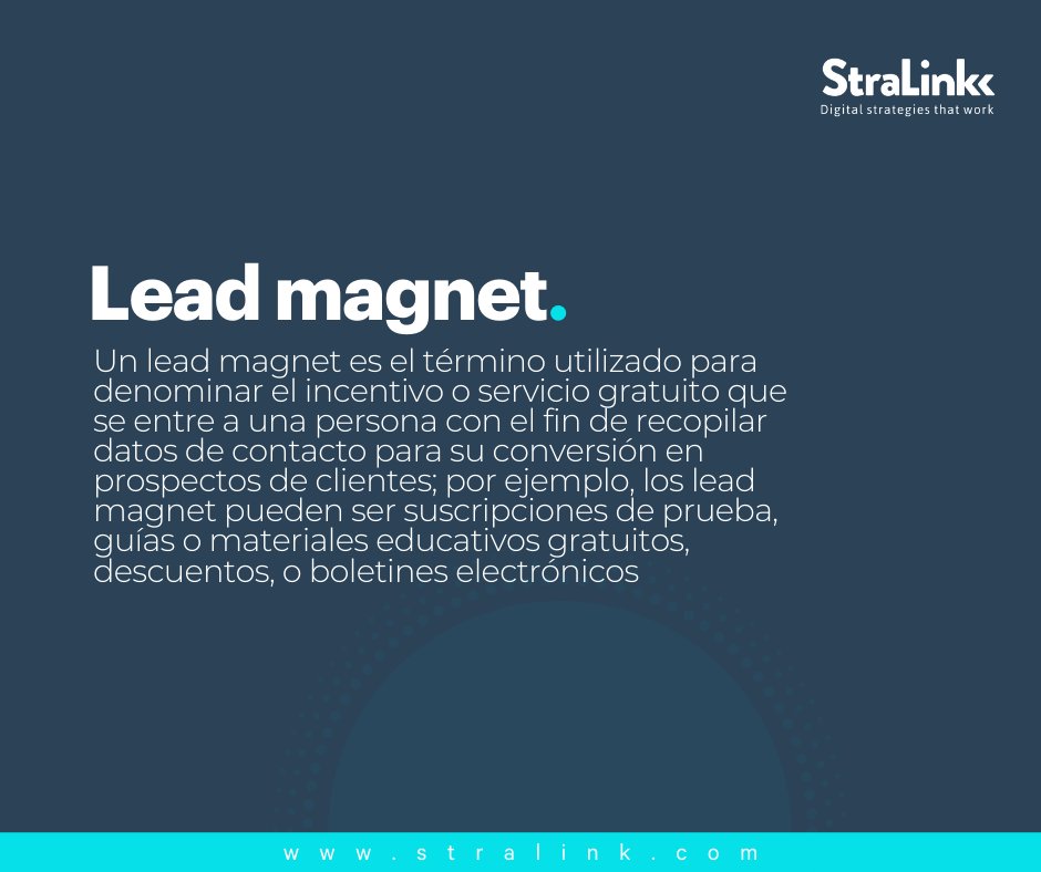Stralink's tweet photo. #HablemosDeMarketing El lead #marketing es una estrategia centrada en generar clientes potenciales y captar sus datos, para poder generar oportunidades de negocios y concretar ventas, pero ¿Qué es un lead y qué otros términos importantes debemos conocer? 
https://t.co/uLwX4BqGmT https://t.co/T9623yaCuX
