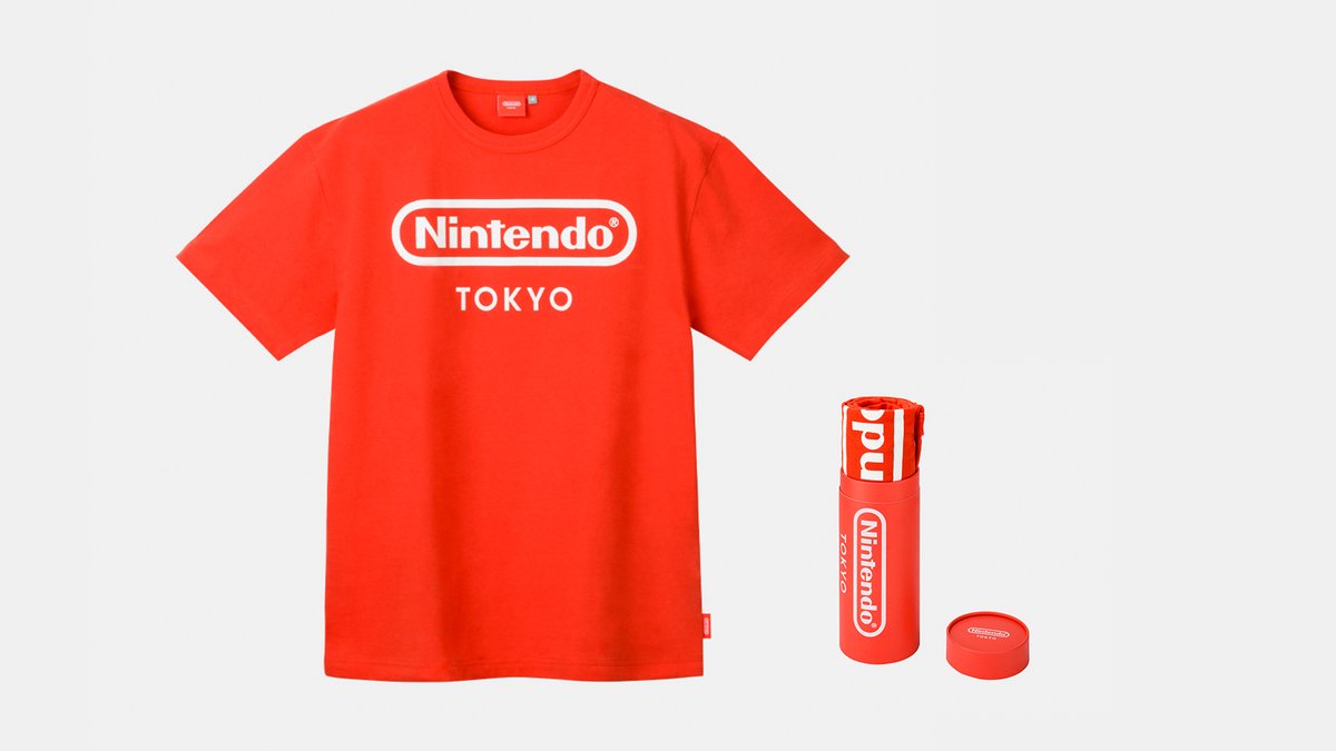 Nintendo TOKYO 任天堂ロゴTシャツ Mサイズ