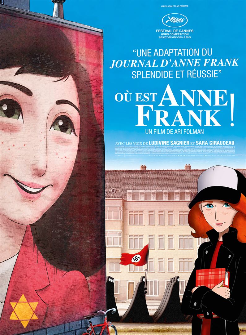 YvesGounin's tweet image. #OùestAnneFrank! ★★★☆ vise un public adolescent et lui propose sans surprise une morale un peu mièvre. Mais l'immense talent de #AriFolman sait faire naître la beauté et l'émotion
La critique sur mon blog : un-film-un-jour.com/index.php/2021…