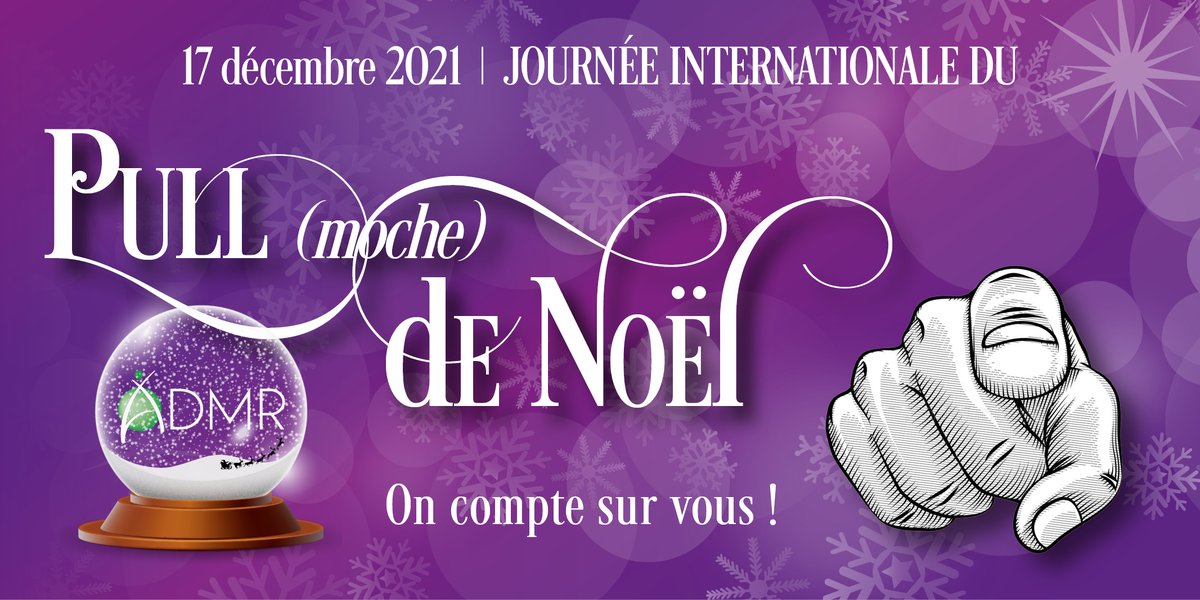 🎄C’est la #JournéeInternationaleDuPullDeNoël 🎄
Egayez votre journée en découvrant le millésime 2021 sur notre FB 😜!
▶ facebook.com/ADMR.ARDENNES
#PullMocheADMR
