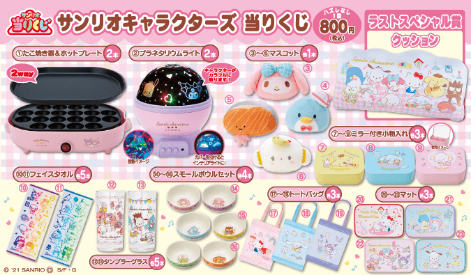 SANRIO　一番くじ♪