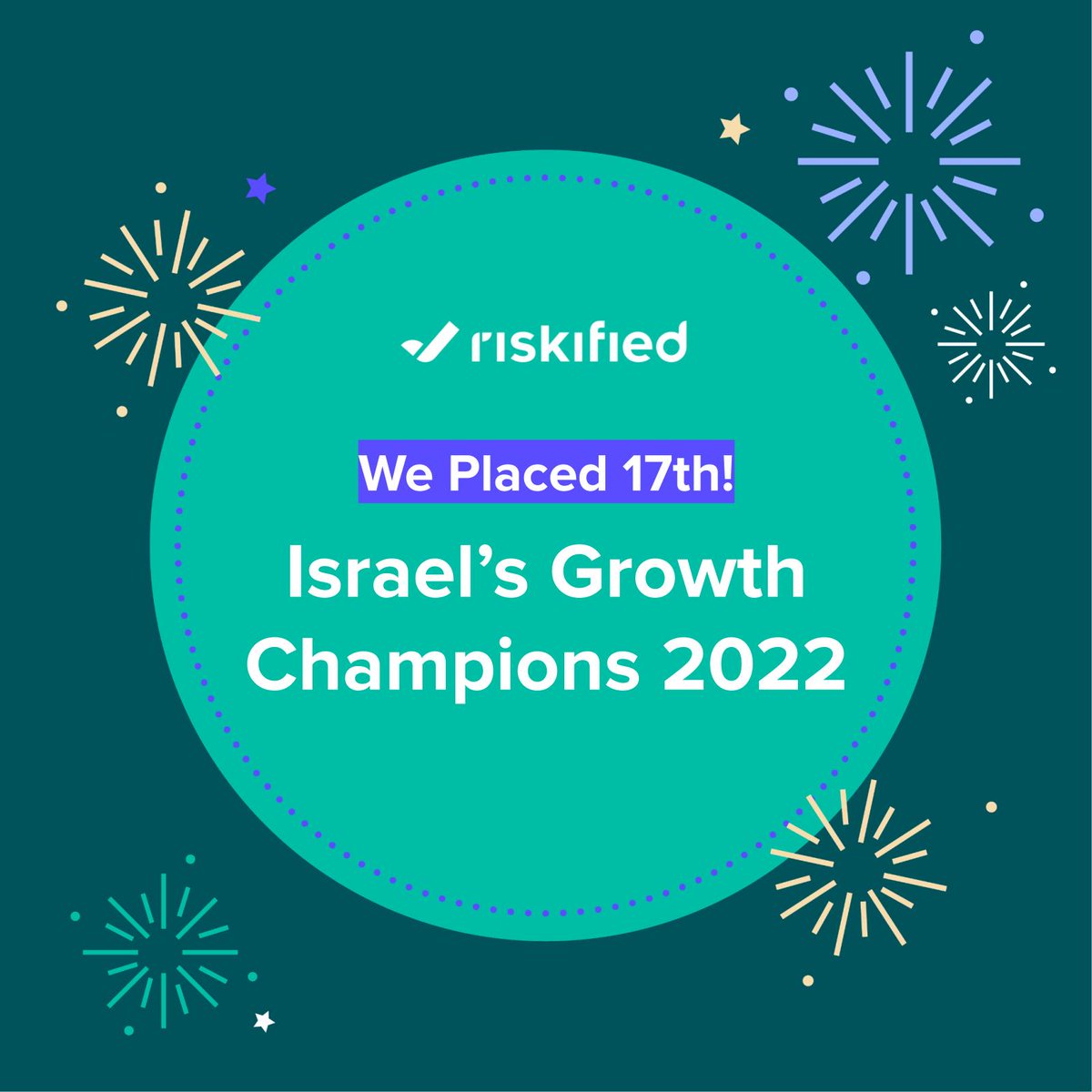 Riskified's tweet photo. Thank you Statista and Globes for naming us one of Israel's 50 growing companies 🎉 
https://t.co/2RQd09ES5O https://t.co/LyojMssDDc