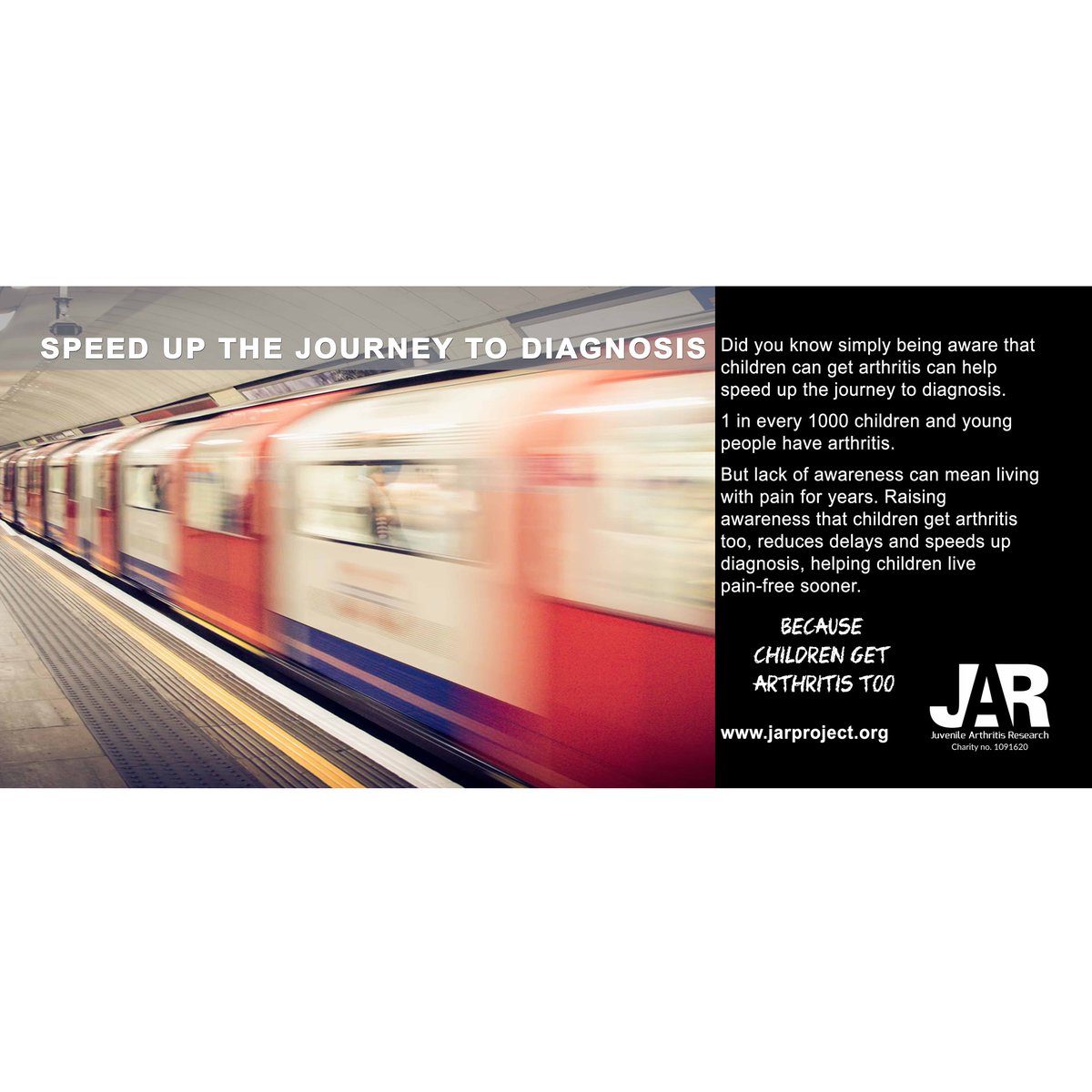 JARProject's tweet photo. Thank you to everyone who has been sharing our #VirtualTube awareness posts whether you have a child or family member with #JuvenileIdiopathicArthritis (#JIA) or not; because increased awareness helps speed up the journey to diagnosis.
More at https://t.co/uXPpUEbMuf
#ThinkJIA https://t.co/gQYxldKMoj
