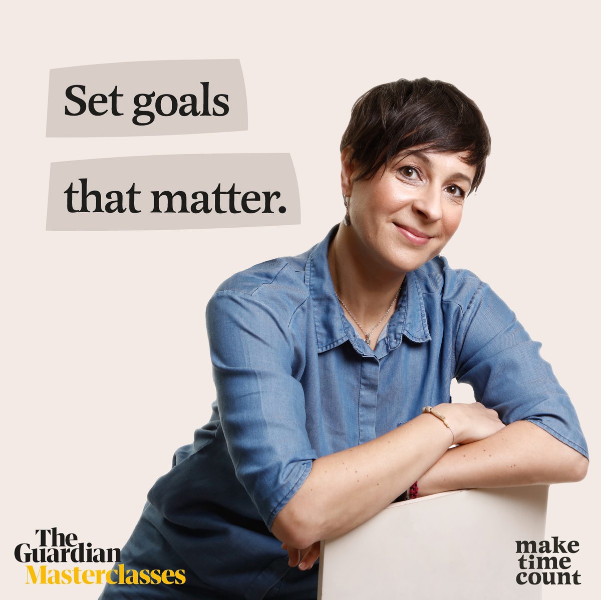maketimecountuk's tweet photo. Prepare for the year ahead and discover how to set goals that move you towards greater safety, connection and joy. Join me for a #Guardian Masterclass on wellbeing hacks.

January 12th, 6pm-8:30pm GMT: https://t.co/cQE8MuNQEI

#GuardianMasterclass #TheGuardian https://t.co/gakoNHiKWp