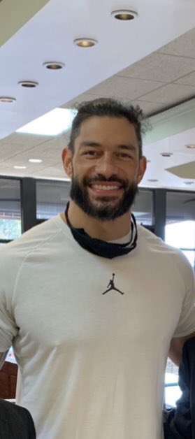 _RomansLegacy's tweet photo. He’s back tonight… and I’m off to work! 

There is no substitute for this man! 

#RomanReigns #HeTheOne period! ♥️ https://t.co/qqrAEQWK49