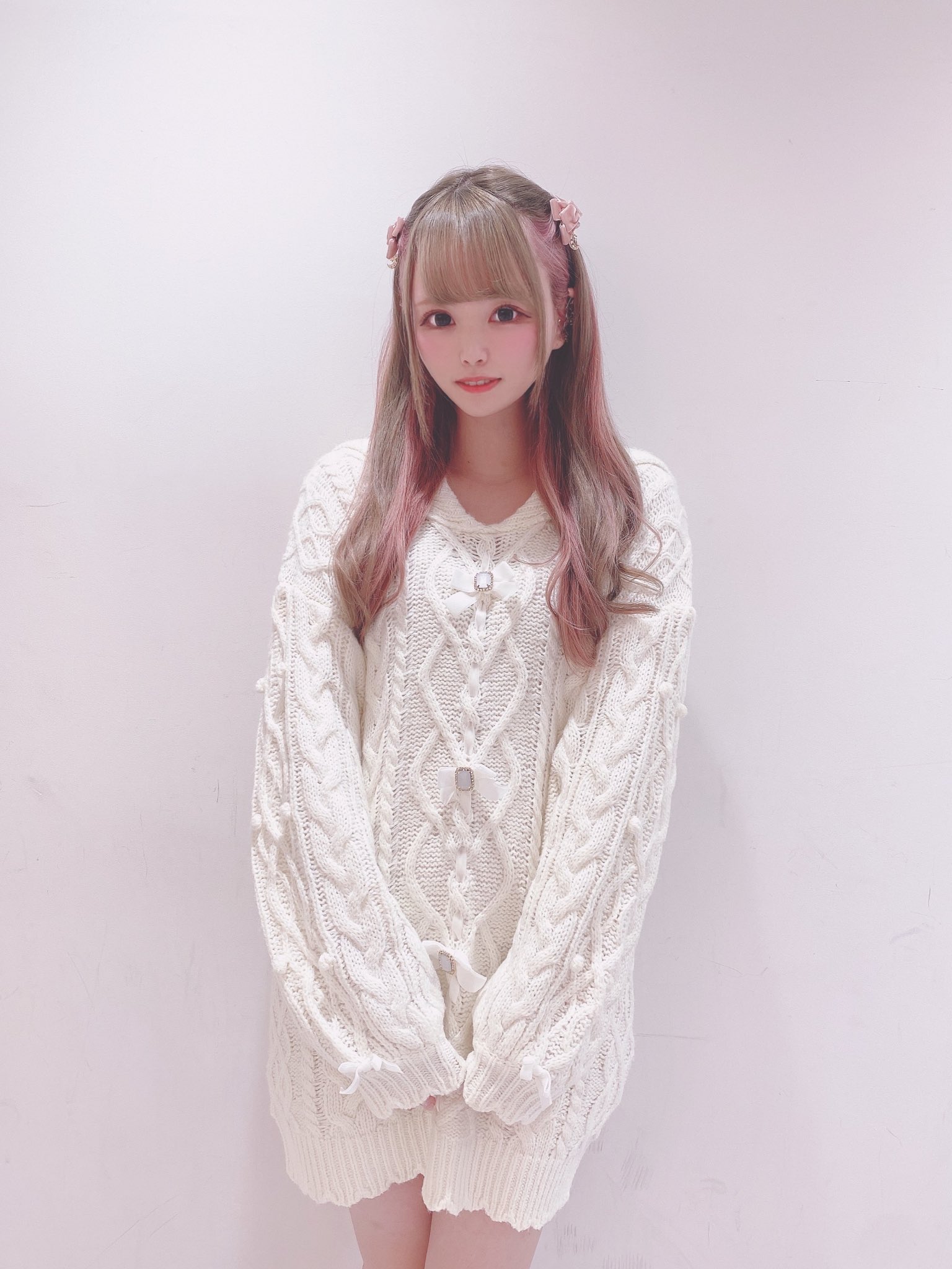 LIZ LISA doll ニットワンピ ミニ丈ワンピ ピンクニット宜しくお願い LIZ LISA doll ニットワンピ ミニ丈ワンピ ピンクニット宜しくお願い