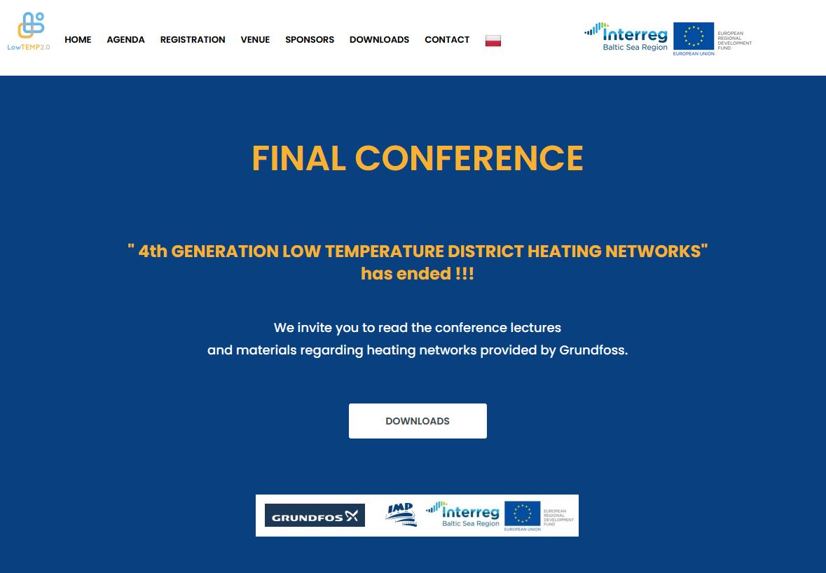 ⏰Missed the LowTEMP 2.0 #Conference and listening to project &amp; external presentations on the fourth generation of district heating systems?

👉Check out the event recap and presentations t1p.de/qq2h 
🎞️Video recordings are available here t1p.de/a49m
