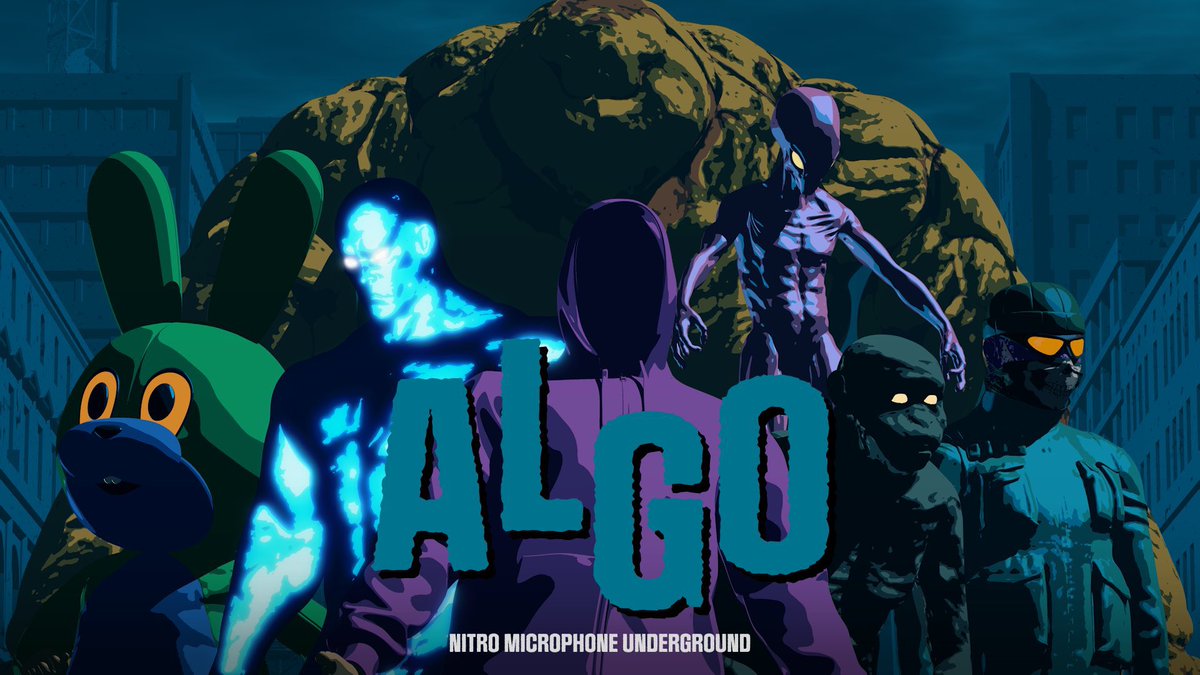 UZIthe9mm's tweet photo. ALGO | NITRO MICROPHONE UNDERGROUND (Official Music Video) Produced by Produced by PART2STYLE
https://t.co/I2BDBlfD5Z
@YouTube
#nitromicrophoneunderground
#ALGO
#PART2STYLE
#DENSUKE28 https://t.co/cyISzEMmrh