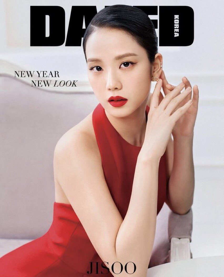 BLACKPINK's Jisoo radiates beauty on the cover of Dazed Korea.