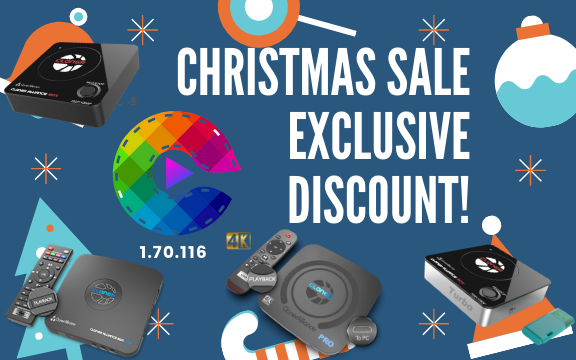 MP4-Cloner V1.70.116 is officially released with improved Trim and Convert functions!

Grab the chance to enjoy Hardware Christmas Sale on ClonerAlliance Store!

bit.ly/3E1u4Cn