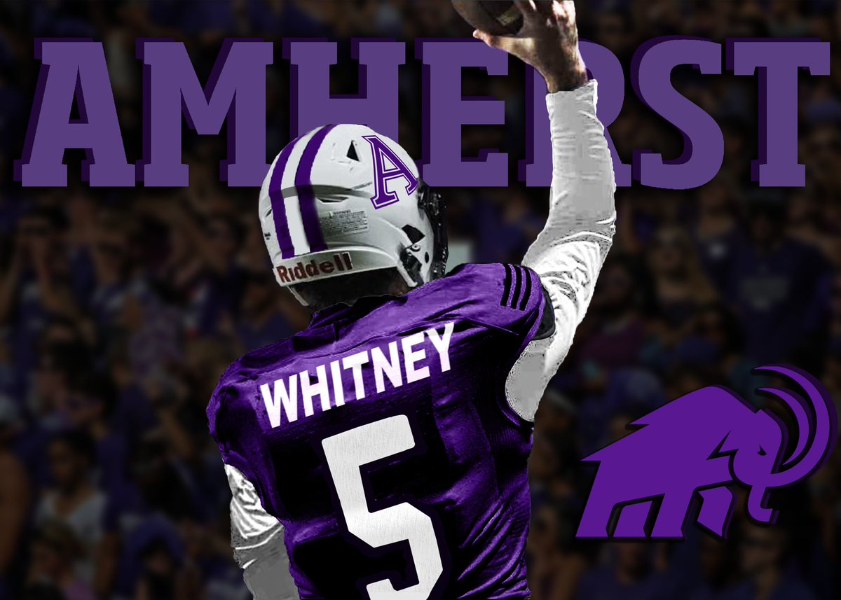 samwhitneyqb3's tweet photo. Committed!

 @AmherstCollFB @AmherstMammoths @CoachEJMills @CoachMBallard @NESCAC @Coach_Ander5on @STMCT_Football @MiraCostaFB @ArmedDangerQBS https://t.co/nllkBvtoYW