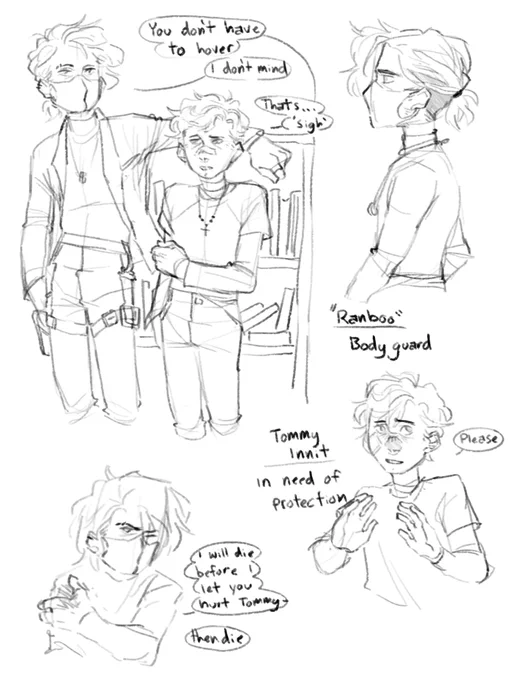 Come eat!
Allium duo body guard au, because ~brain rot~ 