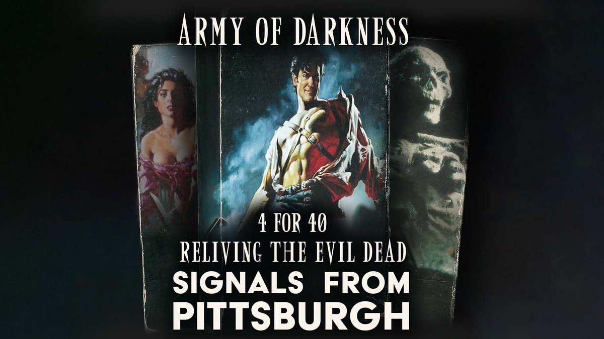 In this EP of 4 FOR 40: RELIVING THE EVIL DEAD, MisterWills and Brittany reminisce about the ultimate homage to Ray Harryhausen, The Three Stooges, and Arthurian Legend BRUCE CAMPBELL VS. ARMY OF DARKNESS!

Spotify: spoti.fi/3m8UrQU
Anchor &amp; More: bit.ly/3F3VsAR
