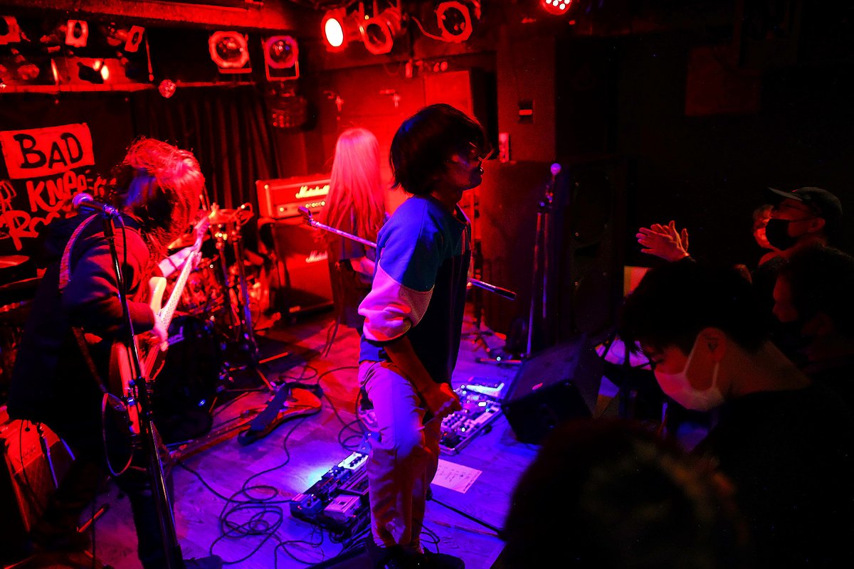 OJB_LFAJ's tweet photo. Seethrus

BAD KNee ROCKs Vol.1
@福岡今泉/culture spot BAD KNee LAB.

#Seethrus #BADKNee https://t.co/8EWWOjeVf5