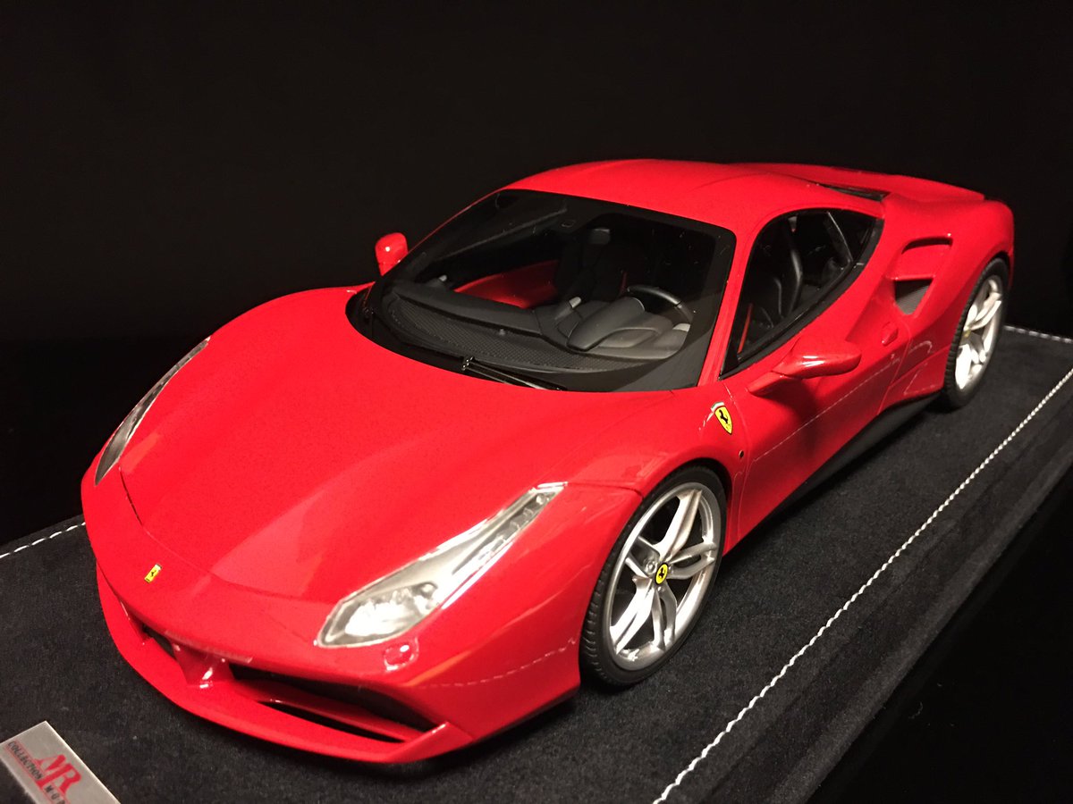 1139_1163's tweet photo. Ferrari488GTB
#Ferrari
#フェラーリ
#Ferrari488GTB
#フェラーリ488GTB  
#118scale 
#MRCollection https://t.co/zY0irYj8ai