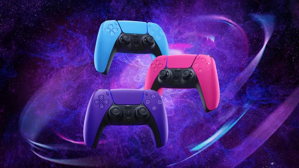 GYXdeals's tweet photo. Nova Pink &amp; Starlight Blue DualSense Wireless Controllers up for preorder at Amazon Canada

Nova Pink: https://t.co/gZunIegrlr

Starlight Blue: https://t.co/WHpGm11j2b

USA 🇺🇸 
Nova Pink: https://t.co/GJl3CyTjs3 

Starlight Blue: https://t.co/iVwp3aqGTW https://t.co/sxBy7jnWIl