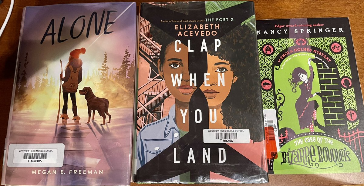 FlahertyLibrary's tweet image. Winter break reading starts now!! What are you planning to read? #d60learns #d60reads