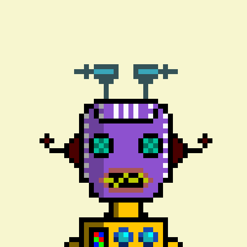 figmentaNFT's tweet photo. The free #NFT called Shreddy Bots is now available to claim until 01/01/22. These are entirely different from the sample I had before to have a consistent theme - pixel art PFP.  Link to the eligible wallet addresses and opensea links - https://t.co/SVw1yCBb8Q #pixelart #nftart https://t.co/ybNYNn2Uie