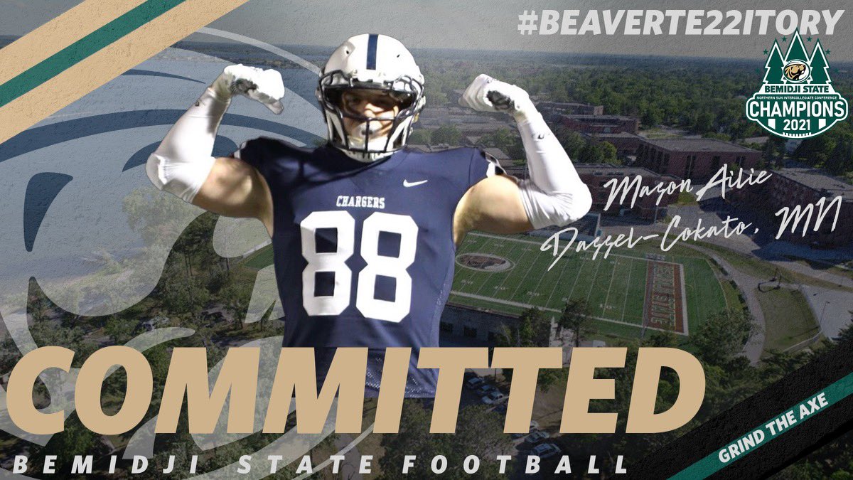 AilieMason's tweet image. @CoachHeinBSU @CoachBolte @BSUBeaversFB @5STARMINNESOTA @OliverJamesWes1 @thebrickwahl87 #beavercommit