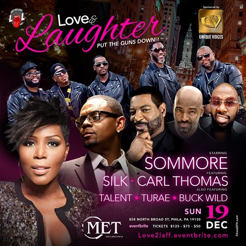 Carl Thomas Now (@carlthomaslive) on Twitter photo Philadelphia PA Lets go... Sunday Dec 19th with my sister the very funny Sommore, and my brother's from SILK... <a href="/revolttv/">REVOLT</a> <a href="/essencefest/">ESSENCE Festival</a> <a href="/BET/">BET</a> <a href="/Ciroc/">CÎROC Official</a> <a href="/LiveNation/">Live Nation</a> Philadelphia PA Lets go... Sunday Dec 19th with my sister the very funny Sommore, and my brother's from SILK... <a href="/revolttv/">REVOLT</a> <a href="/essencefest/">ESSENCE Festival</a> <a href="/BET/">BET</a> <a href="/Ciroc/">CÎROC Official</a> <a href="/LiveNation/">Live Nation</a>