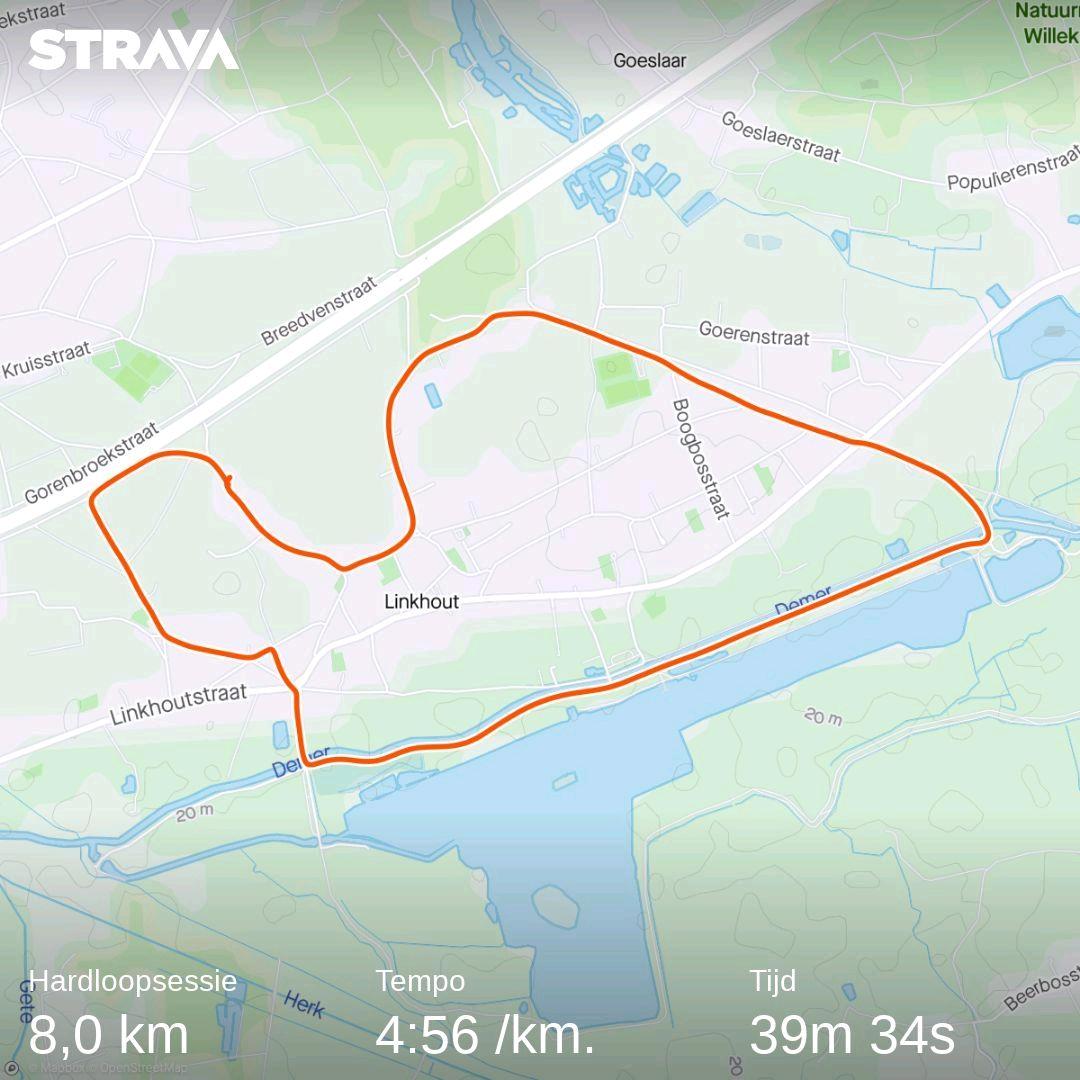 Mistig ochtendloopje