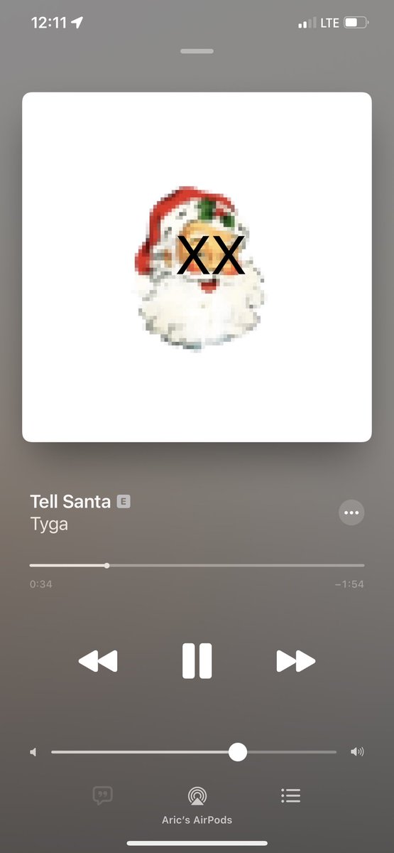kingfractions's tweet photo. โผ๏ธโผ๏ธโผ๏ธ @tyga just hit โem with another banger. #TellSanta is the Christmas song Iโve been waiting for. Bar game crazy. BEST male rapper of 2021. Canโt wait to see what 2022 brings ๐๐ฅ๐ฅ๐ฅ https://t.co/HicyW2y2Ih