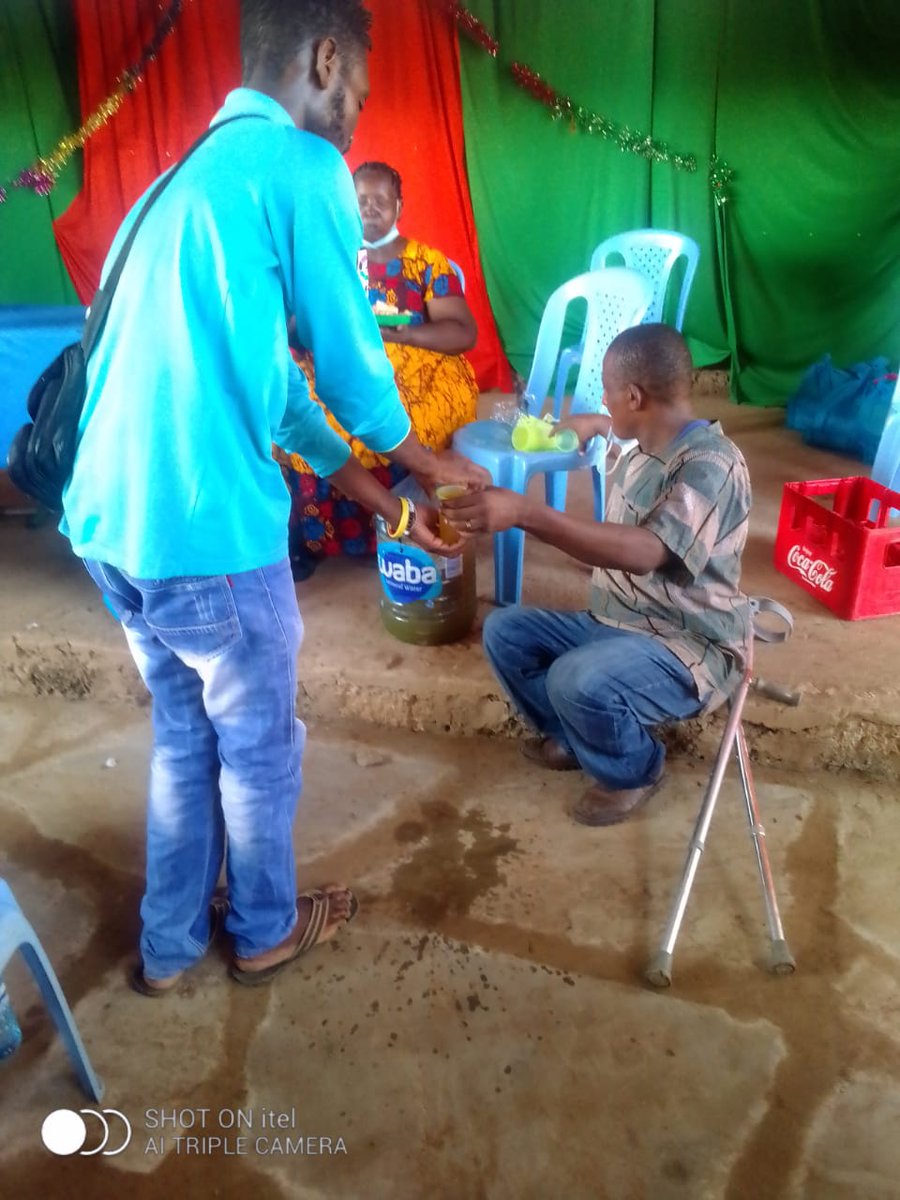 LKDFoundation's tweet photo. Enjoying early Christmas with PWDs in Diani-Ukunda, Msambweni Constituency. Person's with Disabilities deserve to feel special during this festival Month @BaseTitanium @baseresources @Nyalicapital @SafaricomFDN @AbdAble @Niusline @WorldBankKenya #Christmasgifts #ChristmasParty https://t.co/PlR31yw8DZ