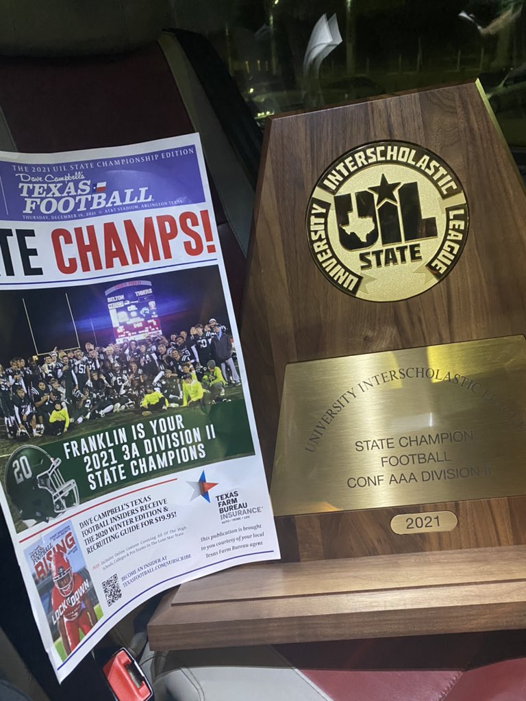 CoachAnderson0's tweet photo. Loaded up and bringing it back to Franklin!!! https://t.co/XYT92Erp5T