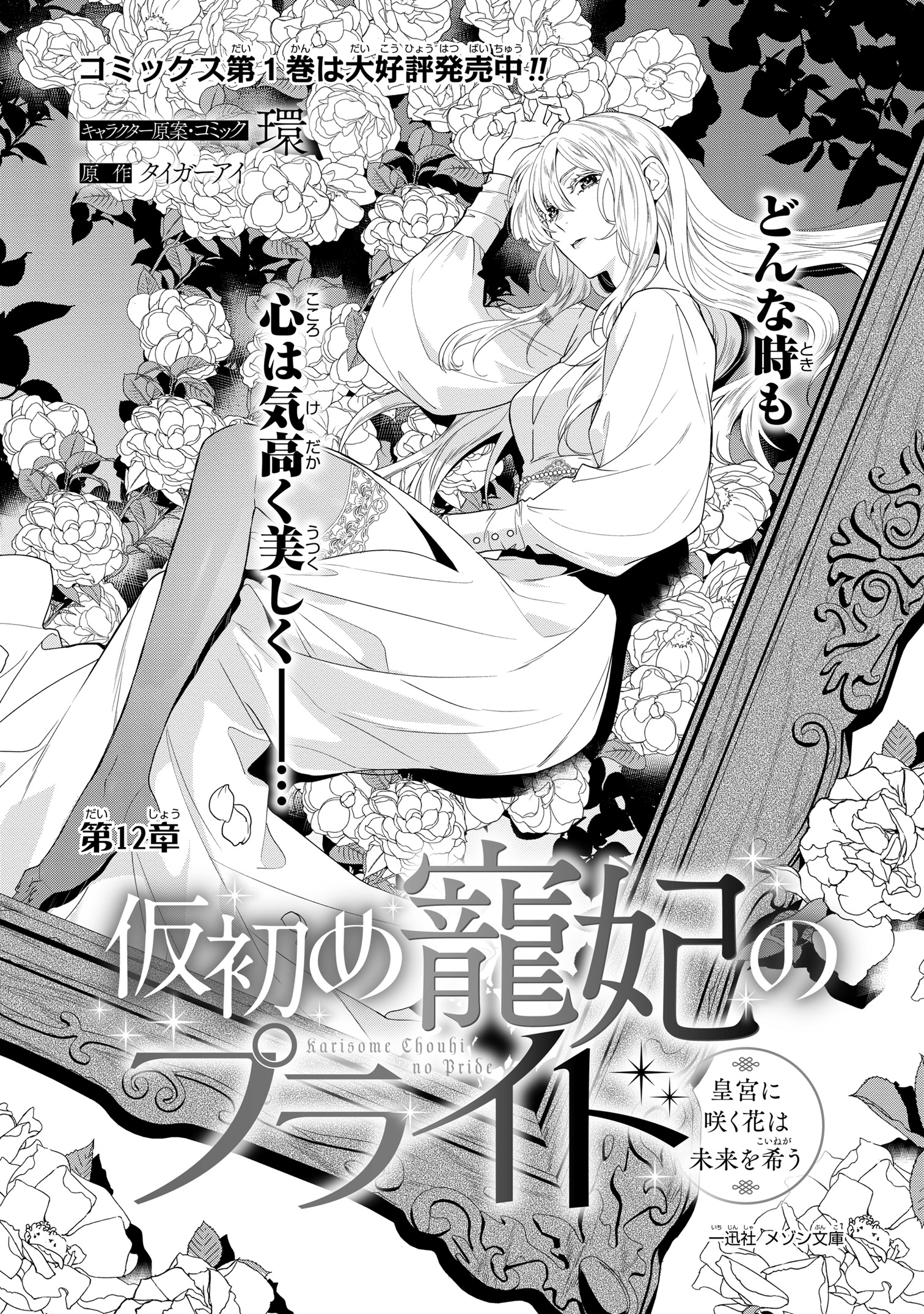 ゼロサム編集部 Twitterissa 本日更新 ゼロサムオンラインにて 仮初め寵妃のプライド 皇宮に咲く花は未来を希う キャラクター原案 コミック 環 原作 タイガーアイ 第12章が更新されました レイアトー騎士団によってアレクの皇帝即位が阻まれ