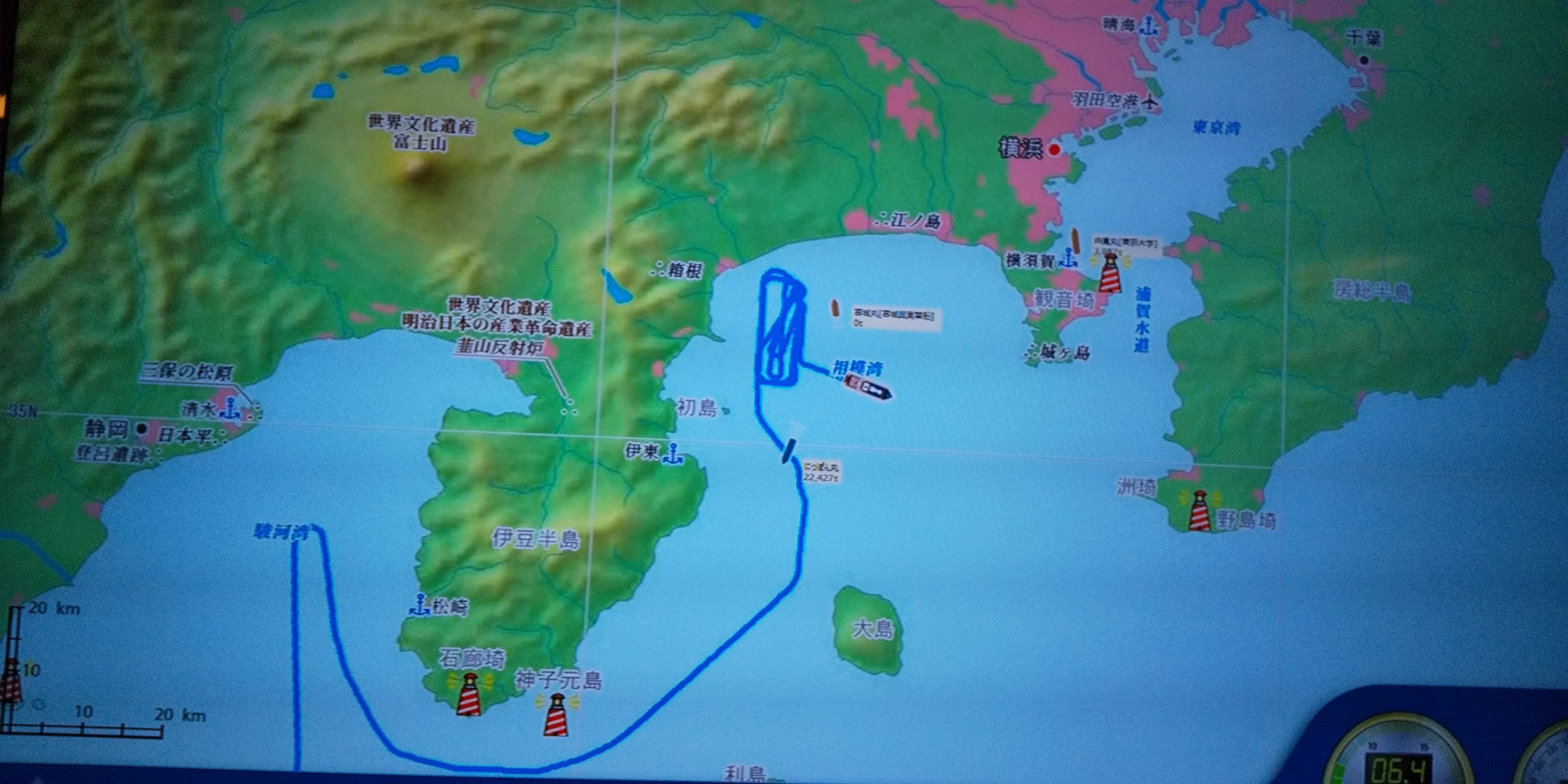 クルーズのビュート公式アカウント 強風を避けて朝まで相模湾をぐるぐる にっぽん丸とすれ違いたかったけど視界は2 4キロ 気配も感じられません 飛鳥ii 神戸発横浜着 神戸 横浜ゆったりクリスマスクルーズ T Co M3rxmuagy6 Twitter